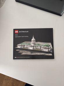 lego instructions United States Capitol building 21030