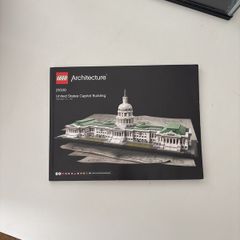 lego instructions United States Capitol building 21030