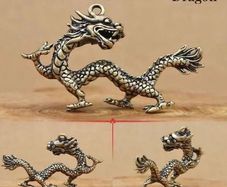 Metal Dragon Figure