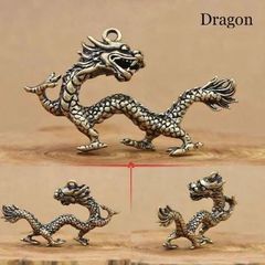Metal Dragon Figure