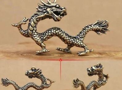 Metal Dragon Figure