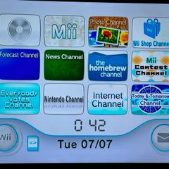 Modded Nintendo Wii