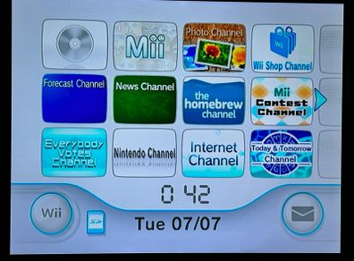Modded Nintendo Wii