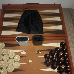 Vintage Crisloid Backgammon Set