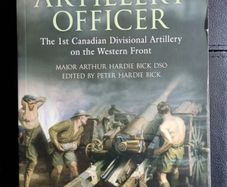 Artillery Officer Diary WW1 NEW BOOK