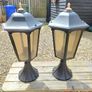 Vintage Pillar Lamps Image 2
