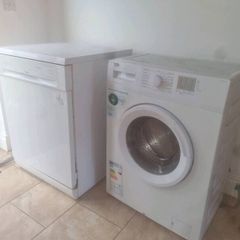 Beko 6kg Washing machine and Whirlpool Dishwasher
