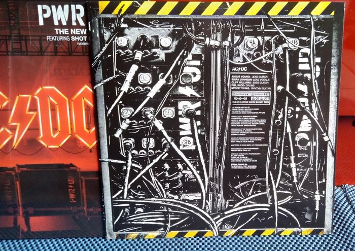 AC/DC Power Up.LP Coloured Yellow Vinyl. New P-2020