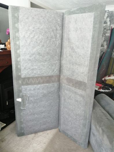 Extra large grey sofa