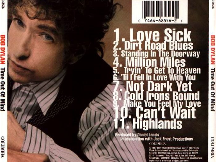 Bob Dylan - Time Out Of Mind