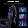 New Gaming Chair Office Reclining Chair with Footrest Image 6