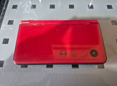 DSi XL 25th anniversary super mario  console - parts&repairs
