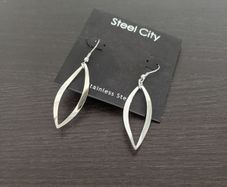 Drop shape earrings