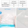 Vacuum Storage Bags 12 Pack, Storage Space Saver Bags with Zip Reusable, 4 Jumbo(100  80cm)+ 4 Large + 4 Medium for Clothes Duvets Bedding Quilt Coats Blankets | Free Hand Pump (FREE POSTAGE) Image 6