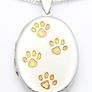 Sterling Silver Locket By British Designer In Original Box Image 2