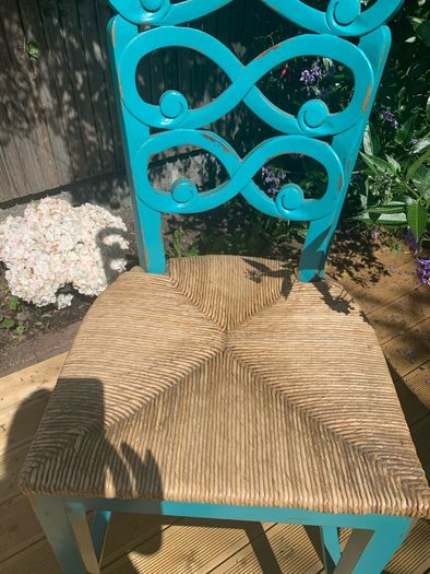 Stunning set of  Steven Shell High Chairs.
