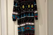 M&amp;S Christmas fleece onesie 9-10yrs