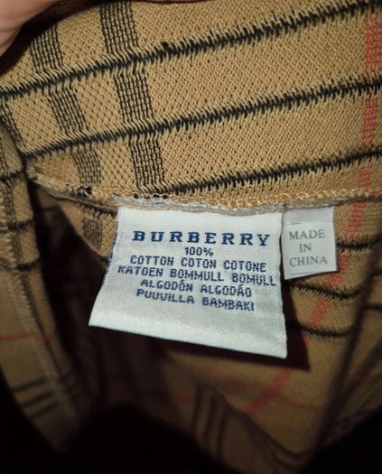 Burberry Golf Nova Check Polo