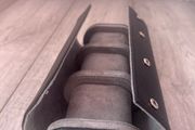 Watch case: 3-slot leather travel watch roll