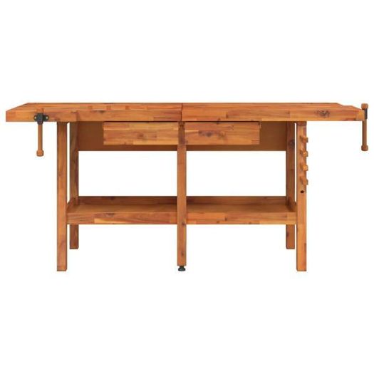 Workbench with Drawers and Vices 192x62x83 cm