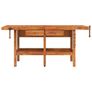 Workbench with Drawers and Vices 192x62x83 cm Image 4