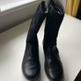 Clarks girls leather boots size 2 Image 2