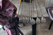 Masters Lady's golf clubs and bag.