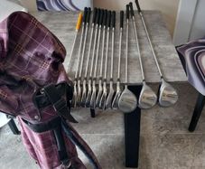 Masters Lady's golf clubs and bag.
