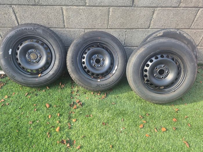 Car wheels and tyres