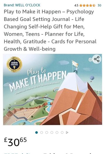 "Play To Make It Happen"  Board Game