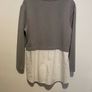 Gallery grey white top size 8 to 10 - New Image 6