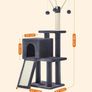 Cat Tree, Cat Tower for Indoor Cats, Kittens, Smoky Grey (FREE POSTAGE) Image 6