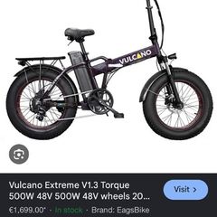 Vulcano Fat Tyre E-Bike