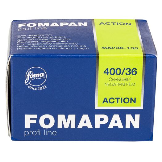 FOMA Fomapan 400 135/36 Black & White Film - 35mm, 36 Exposures, ISO 400