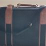 Black Suitcase with Shoulder Strap Image 2