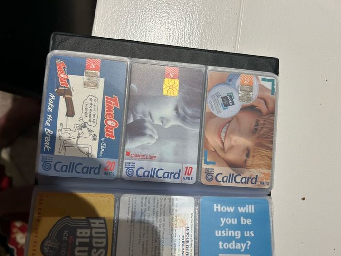 callcards start at 1 euro each most are 2 euro each
