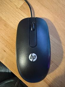 HP Wired Black Optical USB Mouse