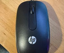 HP Wired Black Optical USB Mouse