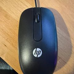 HP Wired Black Optical USB Mouse