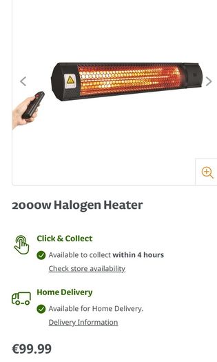 Patio heater and stand.