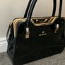 Lamsed Black Patent Handbag Image 2