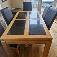 Table and chairs