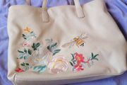 Beige Tote bag