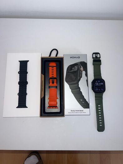 Apple Watch Ultra 2 | 2x Nomad Bands | Mint Condition