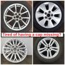 Audi A3, Q3, Q5  Alloy Wheel Star Centre Cap. (Multiple Items Can Be Added For Delivery) Image 7