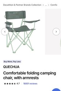 camping chair decathlon