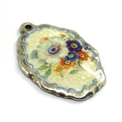 Antique Rosenthal Porcelain Pendant