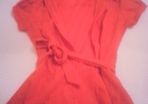 Orange Blouse - Size 8