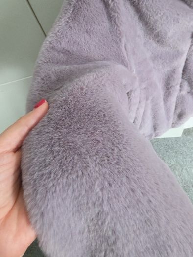 Lilac Hooded Fleece Jacket