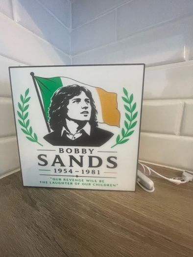 Bobby Sands light box